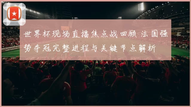 世界杯现场直播焦点战回顾 法国强势夺冠完整进程与关键节点解析